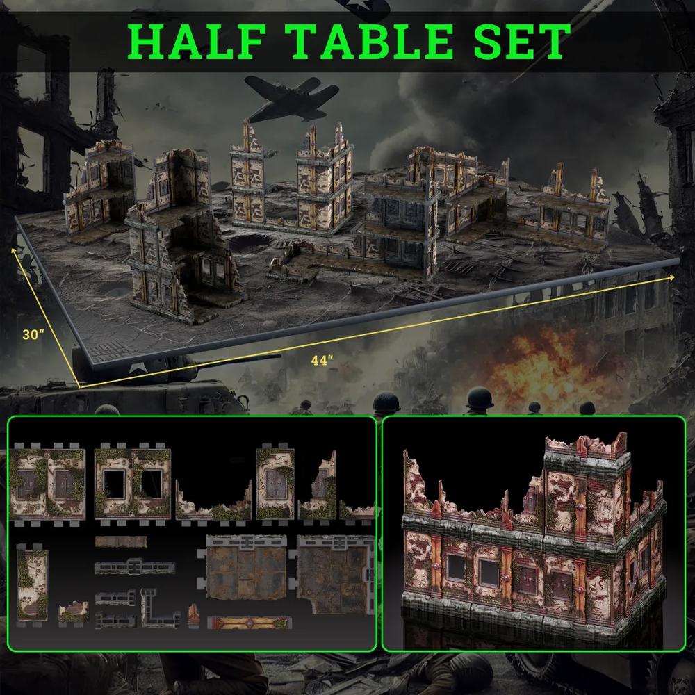 Half Table Set (World War)