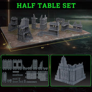 Half Table Set (Unpainted)