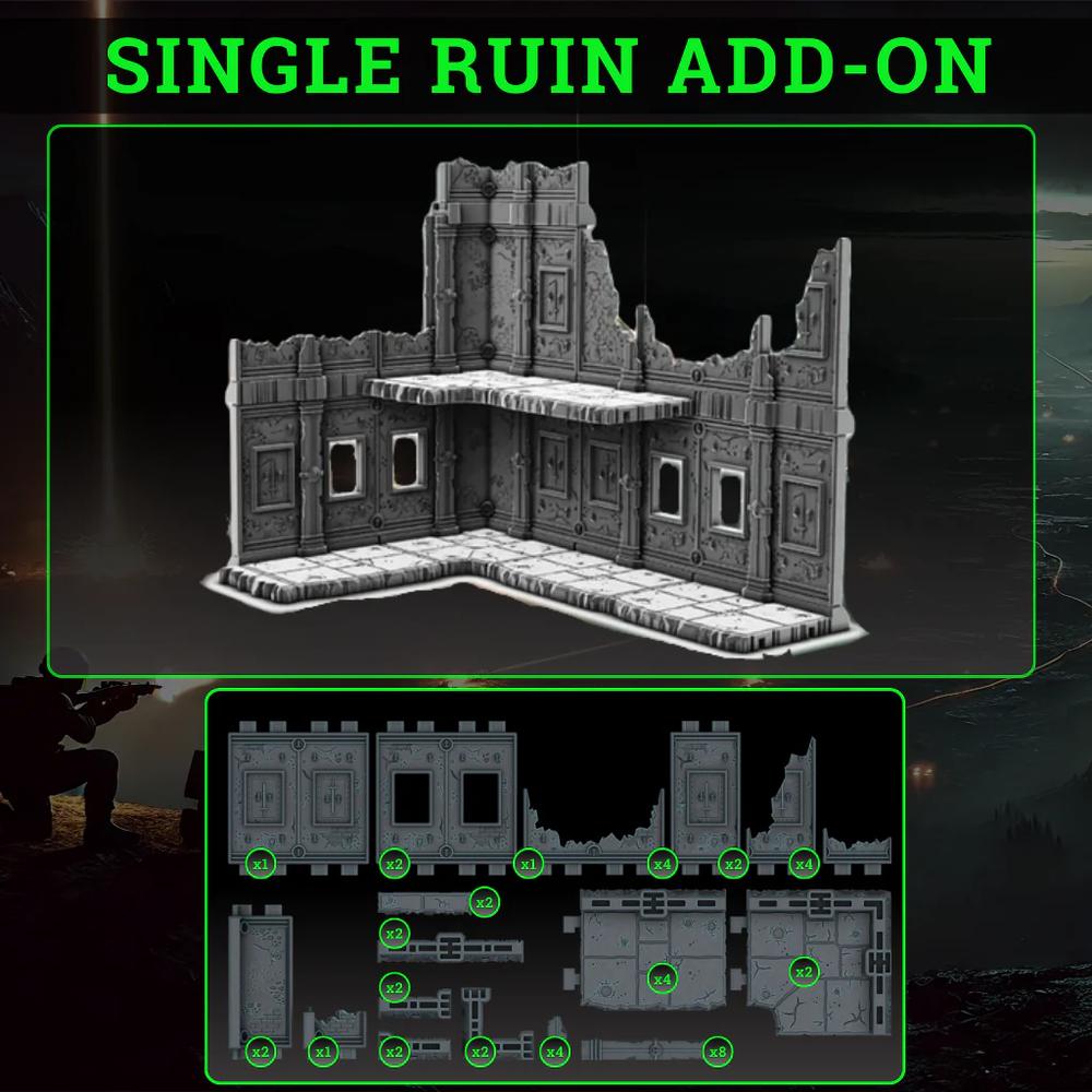 Single Ruin Add-On (Unpainted)