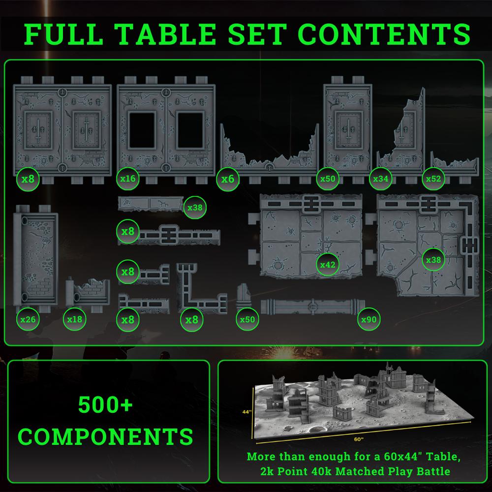 Full Table Set (Unpainted)