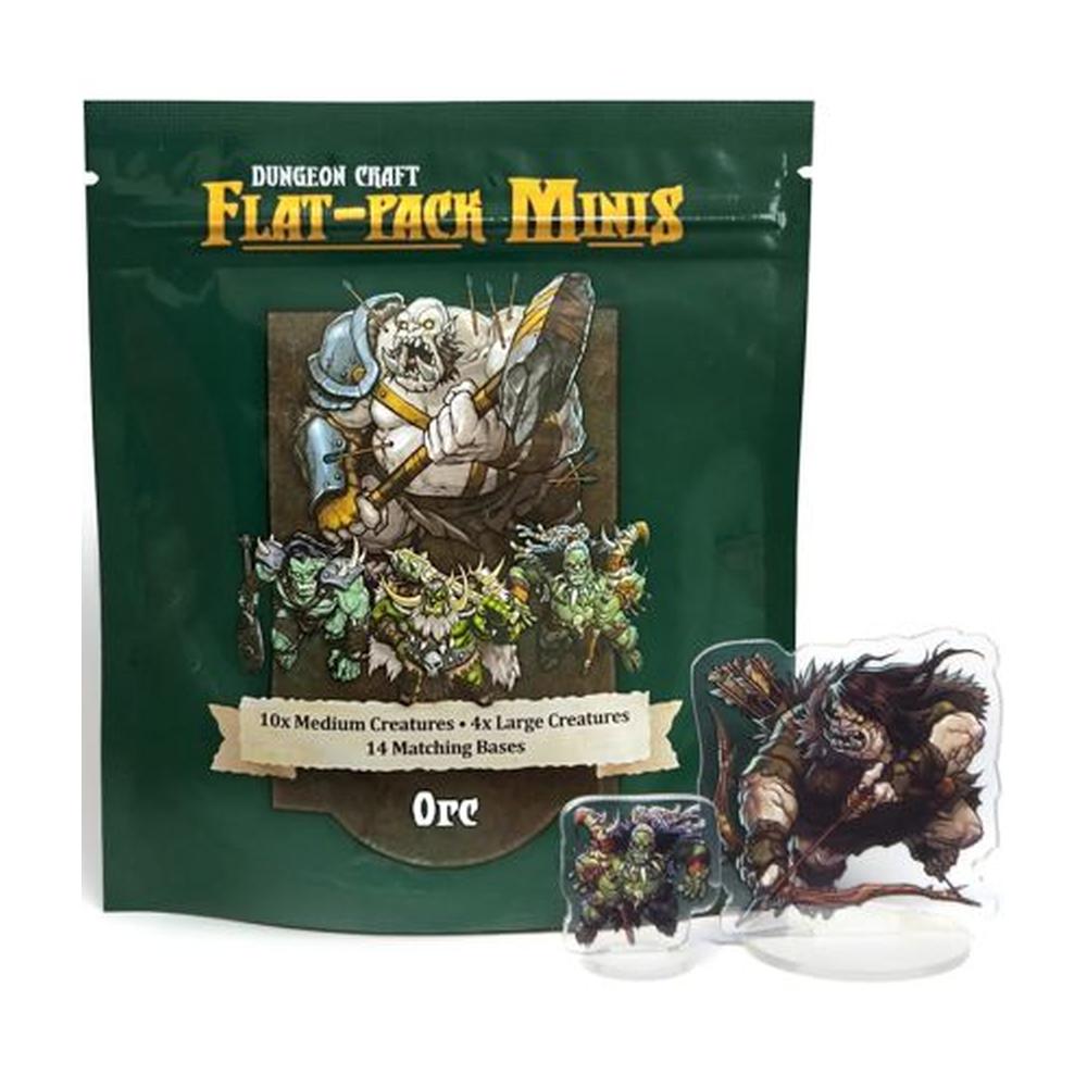 Flat Pack Minis: Orcs