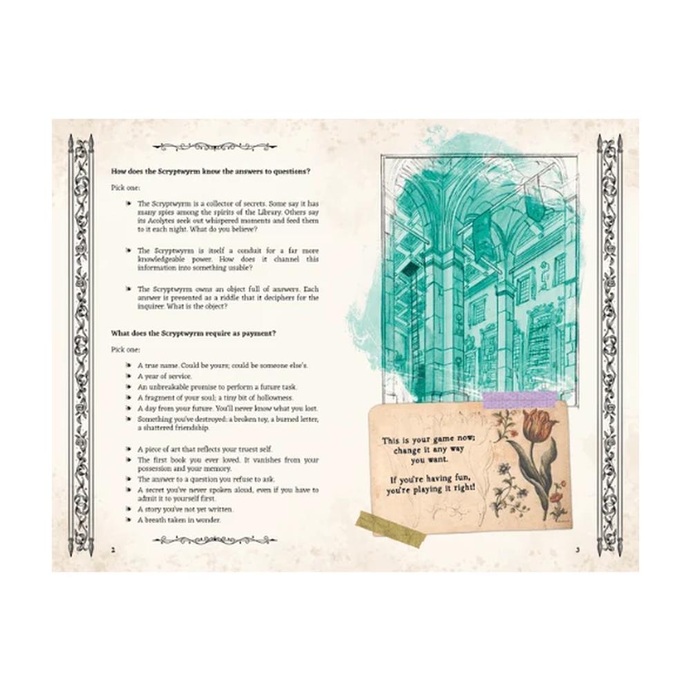 The Librarian's Apprentice RPG: Song of the Scryptwyrm_3