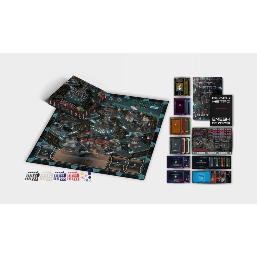Black Metro Board Game: Revised Edition