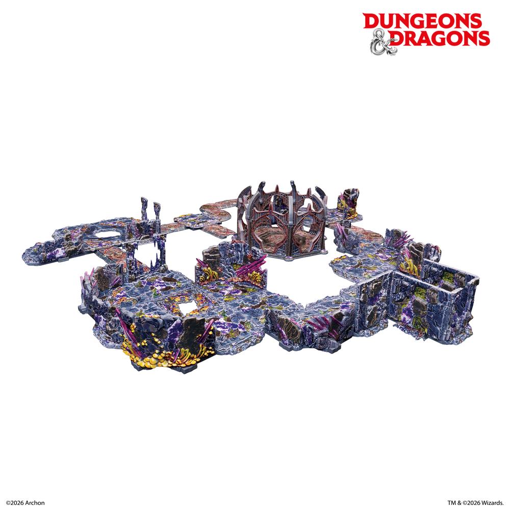 Dungeons And Dragons: Underdark Pre-Painted Terrain Set_2