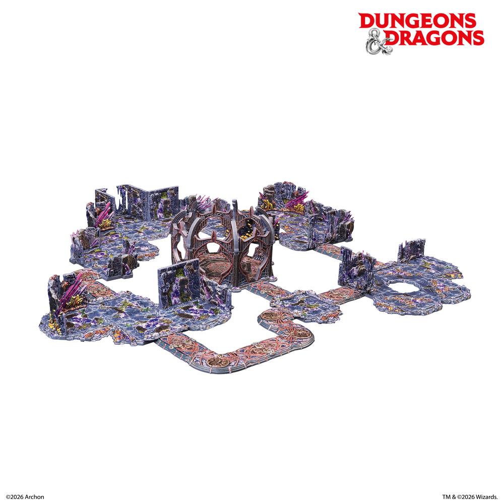 Dungeons And Dragons: Underdark Pre-Painted Terrain Set_3