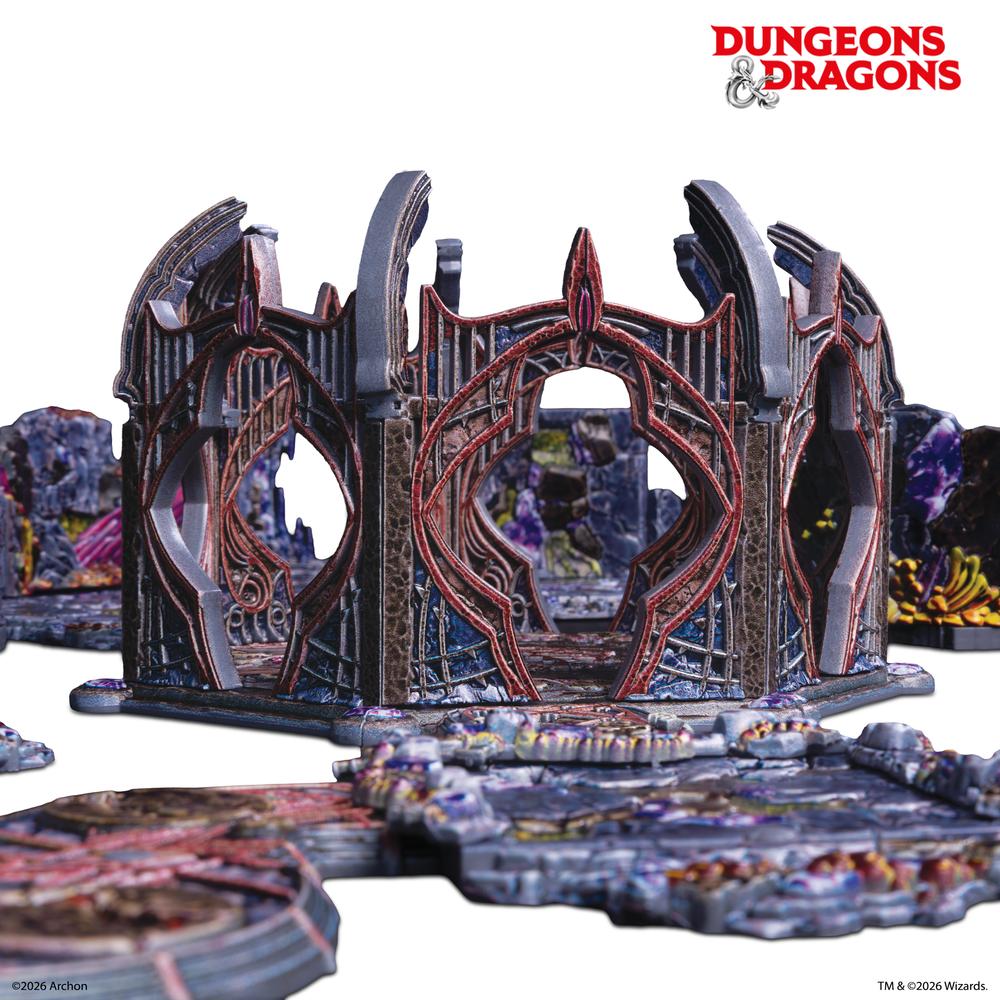 Dungeons And Dragons: Underdark Pre-Painted Terrain Set_4