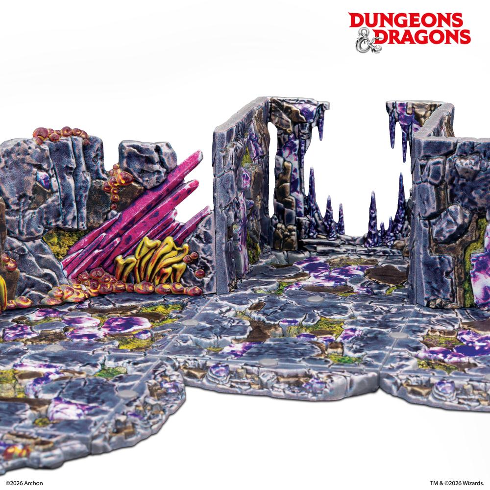 Dungeons And Dragons: Underdark Pre-Painted Terrain Set_5