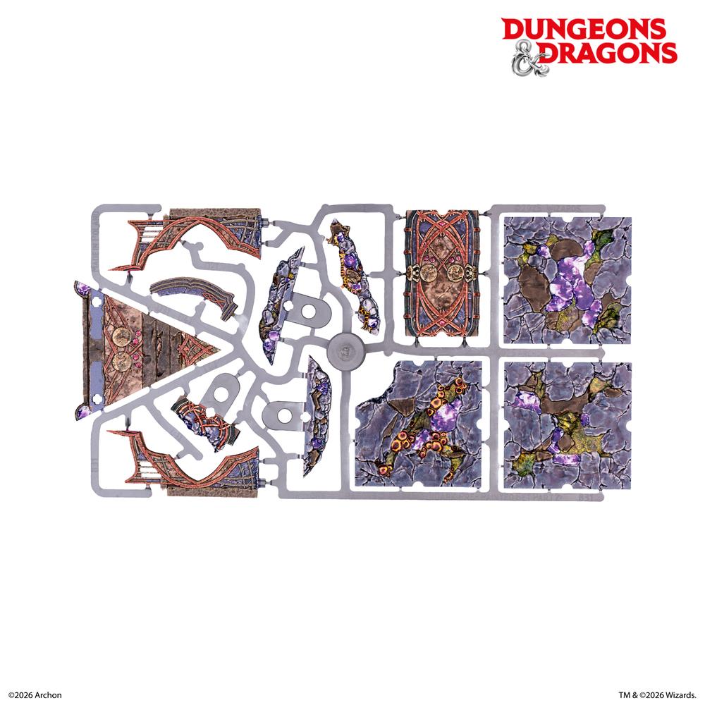 Dungeons And Dragons: Underdark Pre-Painted Terrain Set_6