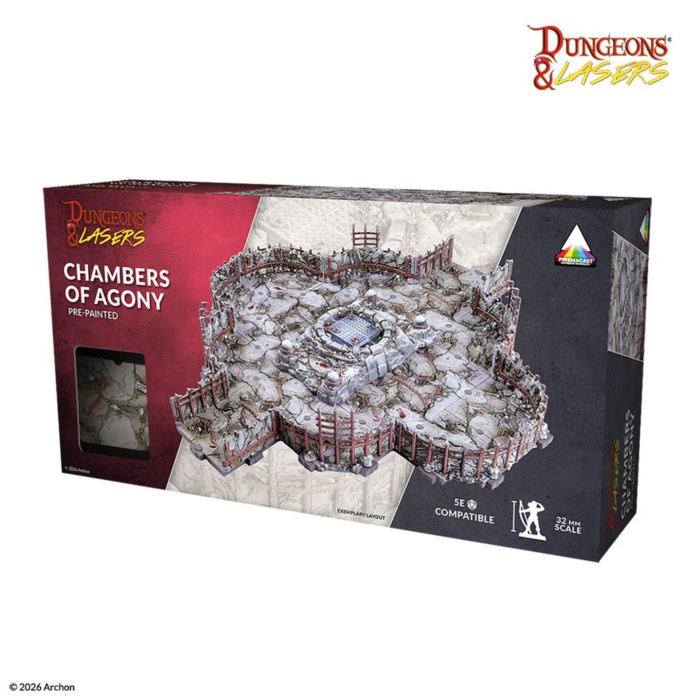 Dungeons And Lasers: Chambers Of Agony Pre-Painted