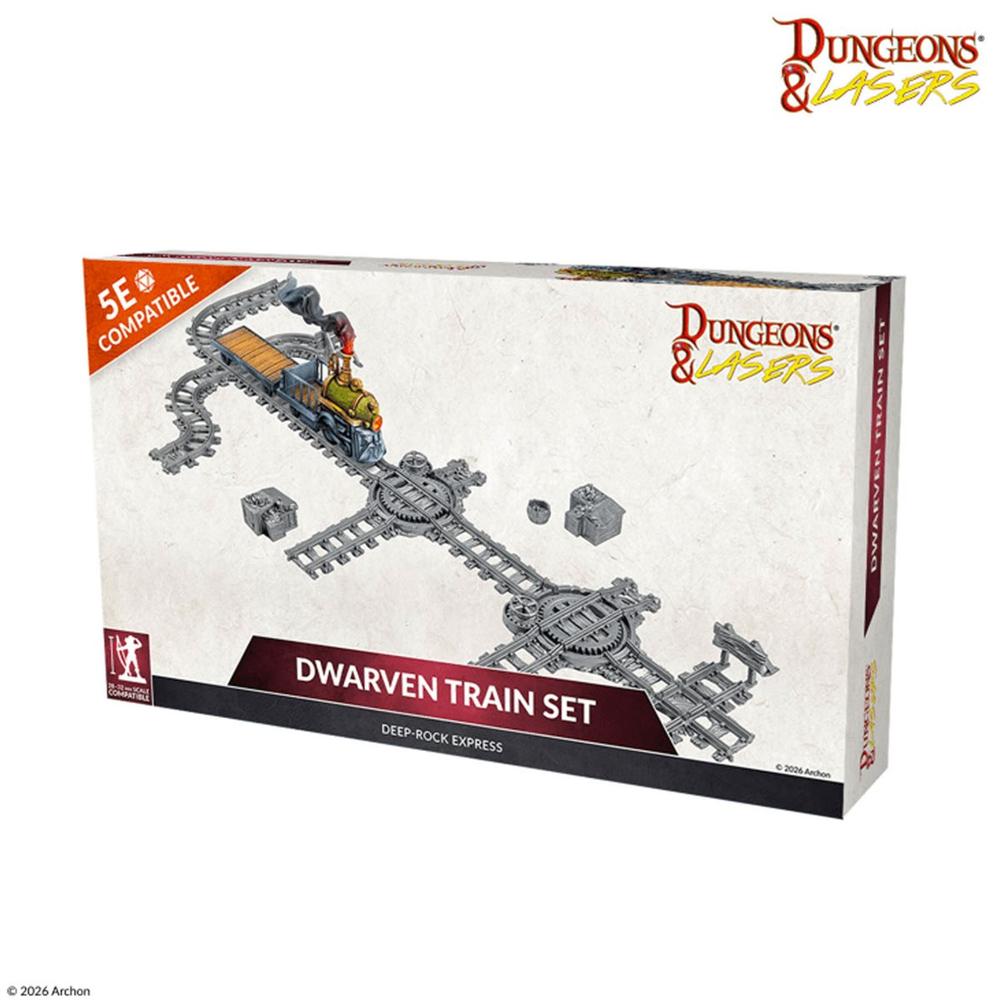 Dungeons And Lasers: Dwarven Train Set