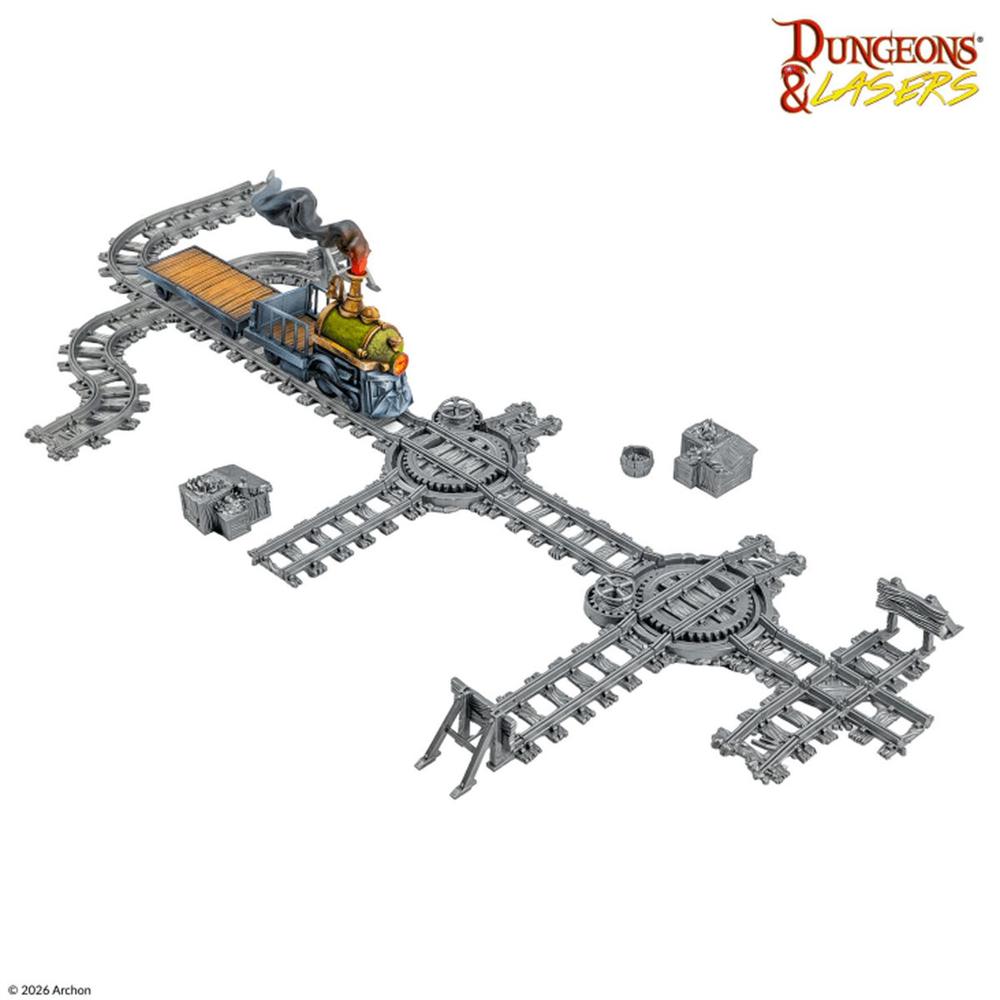 Dungeons And Lasers: Dwarven Train Set_1
