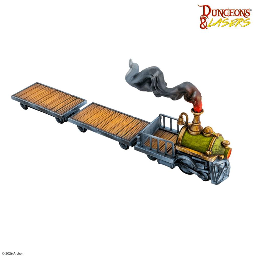 Dungeons And Lasers: Dwarven Train Set_2