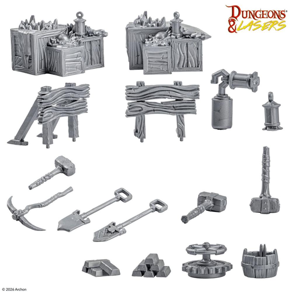 Dungeons And Lasers: Dwarven Train Set_4