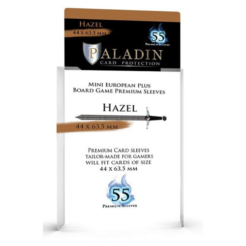 Paladin Card Sleeves (44mm x 63.5mm) 55 Pack: Hazel