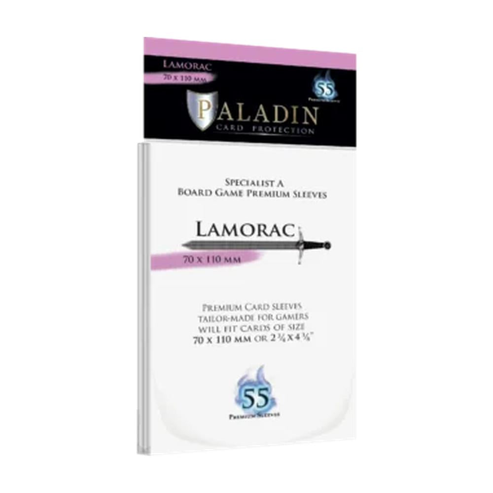 55 x Paladin Card Sleeves: Lamorac (70mm x 110mm)