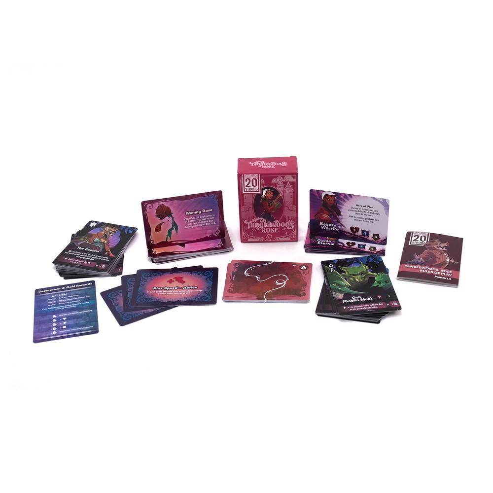 20 Strong Board Game: Tanglewoods: Rose Deck_1