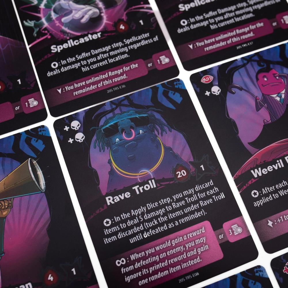 20 Strong Board Game: Tanglewoods: Rose Deck_3