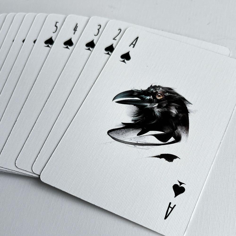 Be Like A Crow Playing Cards_2