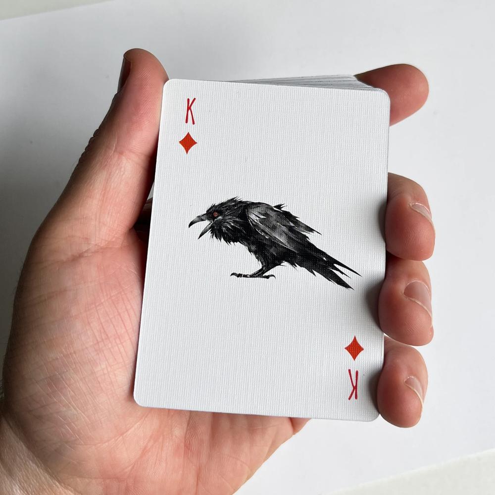Be Like A Crow Playing Cards_5