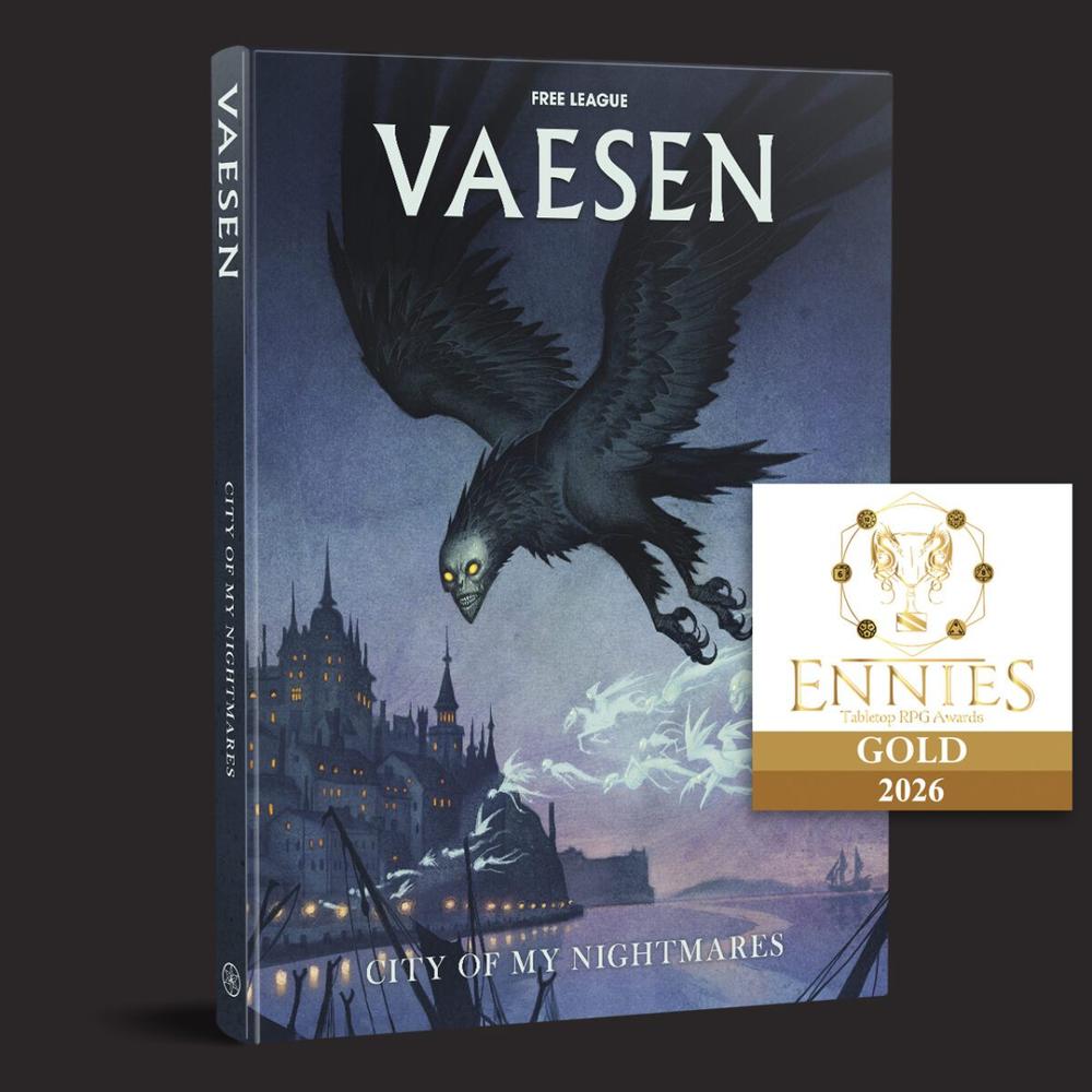 Vaesen Nordic Horror RPG: City Of My Nightmares