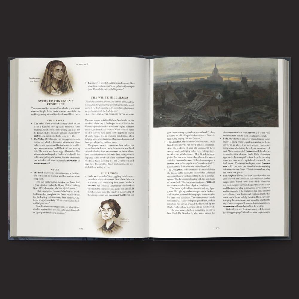 Vaesen Nordic Horror RPG: City Of My Nightmares