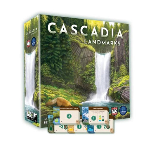 *A Grade* Cascadia Board Game: Landmarks Expansion: Kickstarter Edition