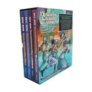 Dungeon Crawl Classics RPG: Slipcased Tomes Of Adventure Volumes 1-4