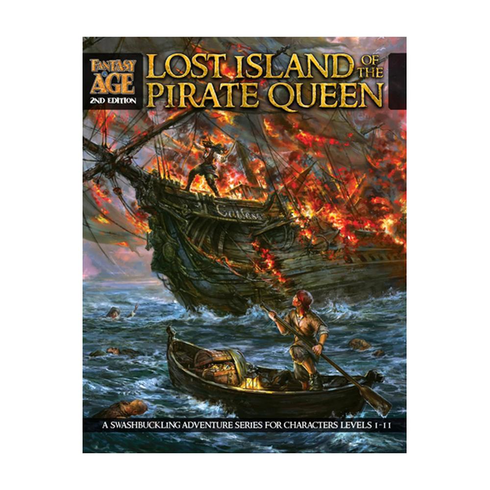 Fantasy Age RPG: 2nd Edition Lost Island Of The Pirate Queen