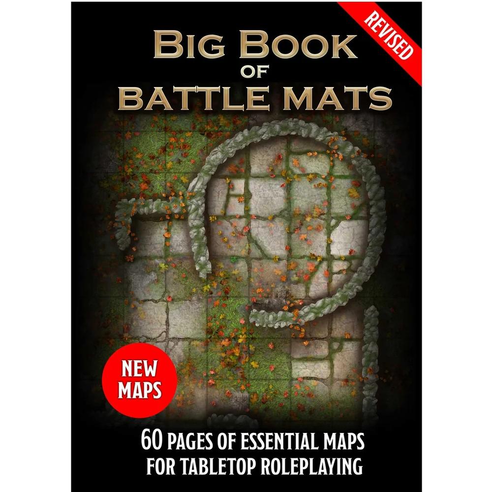 Big Book Of Battle Mats Retail Display (5 Books)