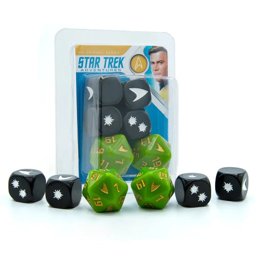 Star Trek Adventures RPG: Kirks Tunic Dice Blister