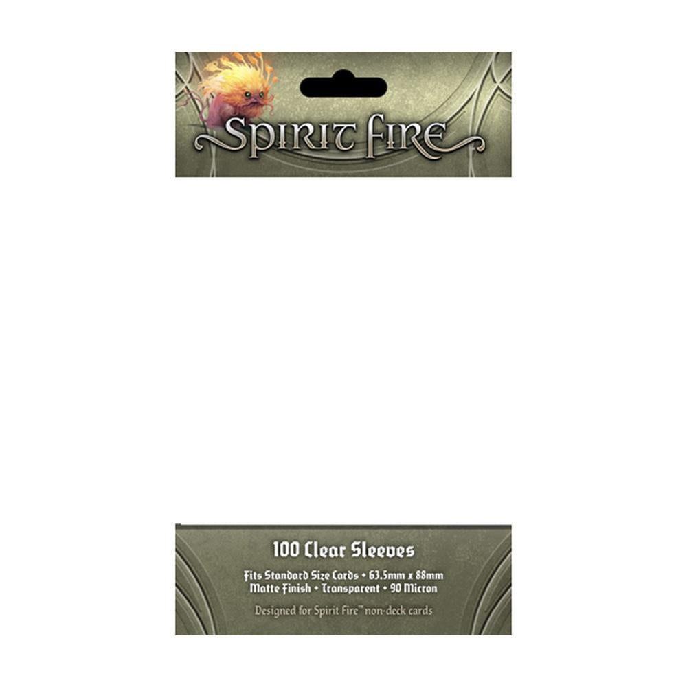 Spirit Fire: Clear Card Sleeves (100pk)