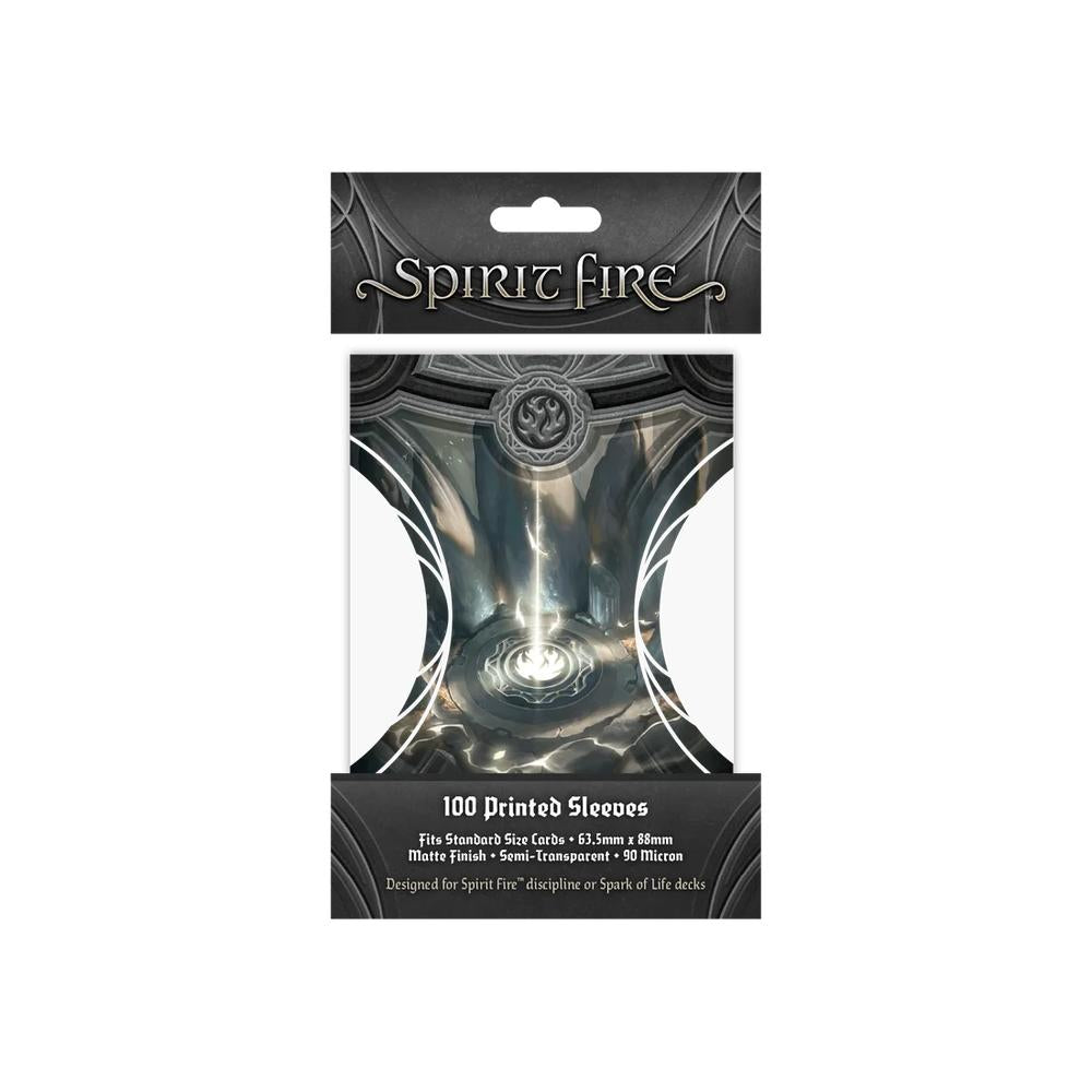 Spirit Fire: Semi-Transparent Printed Sleeves - Way Flame (Black)