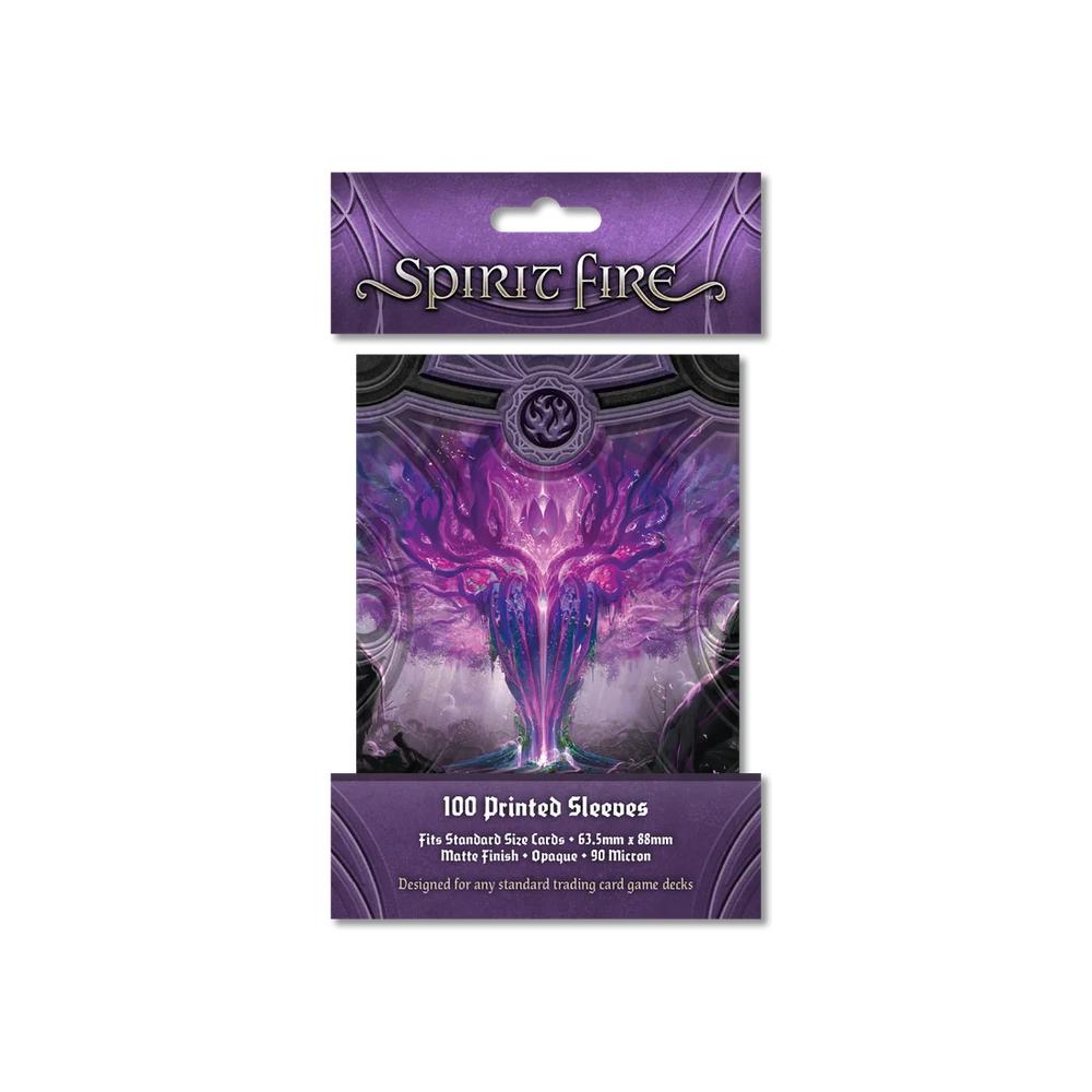 Spirit Fire: Opaque Printed Sleeves - Metamorphosis (Purple)
