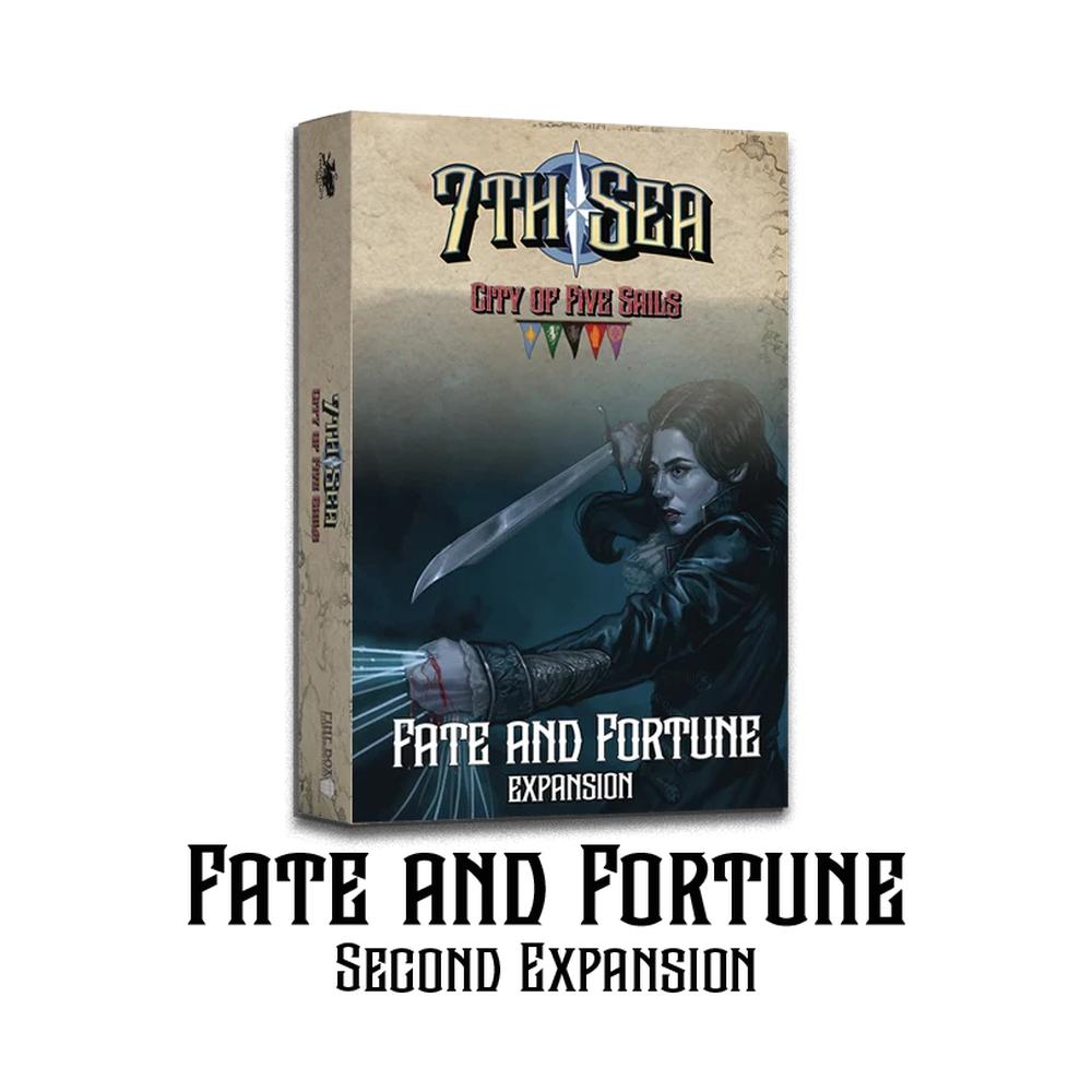 7th Sea: City Of Five Sails Card Game: Fate And Fortune Expansion