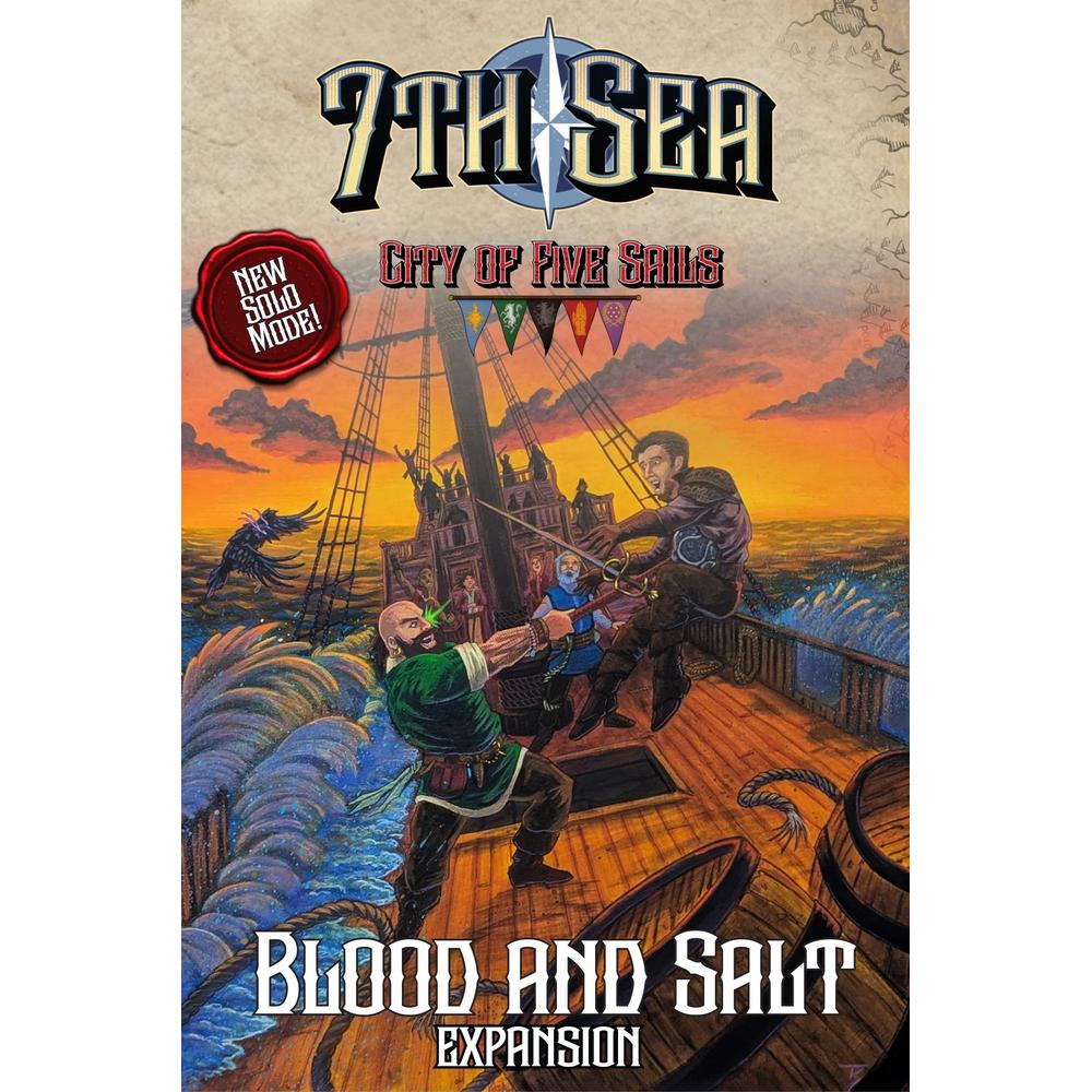7th Sea: City Of Five Sails Card Game: Blood And Salt Expansion_1
