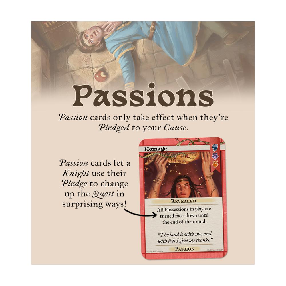 Pendragon: Glory Of The Round Table Card Game_9