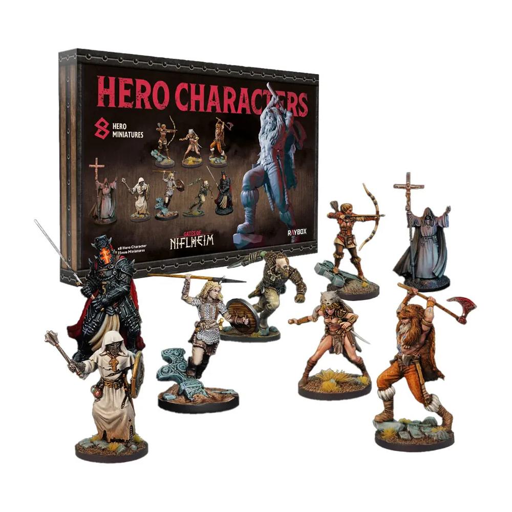 Gates Of Niflheim: Hero Characters Miniatures Set