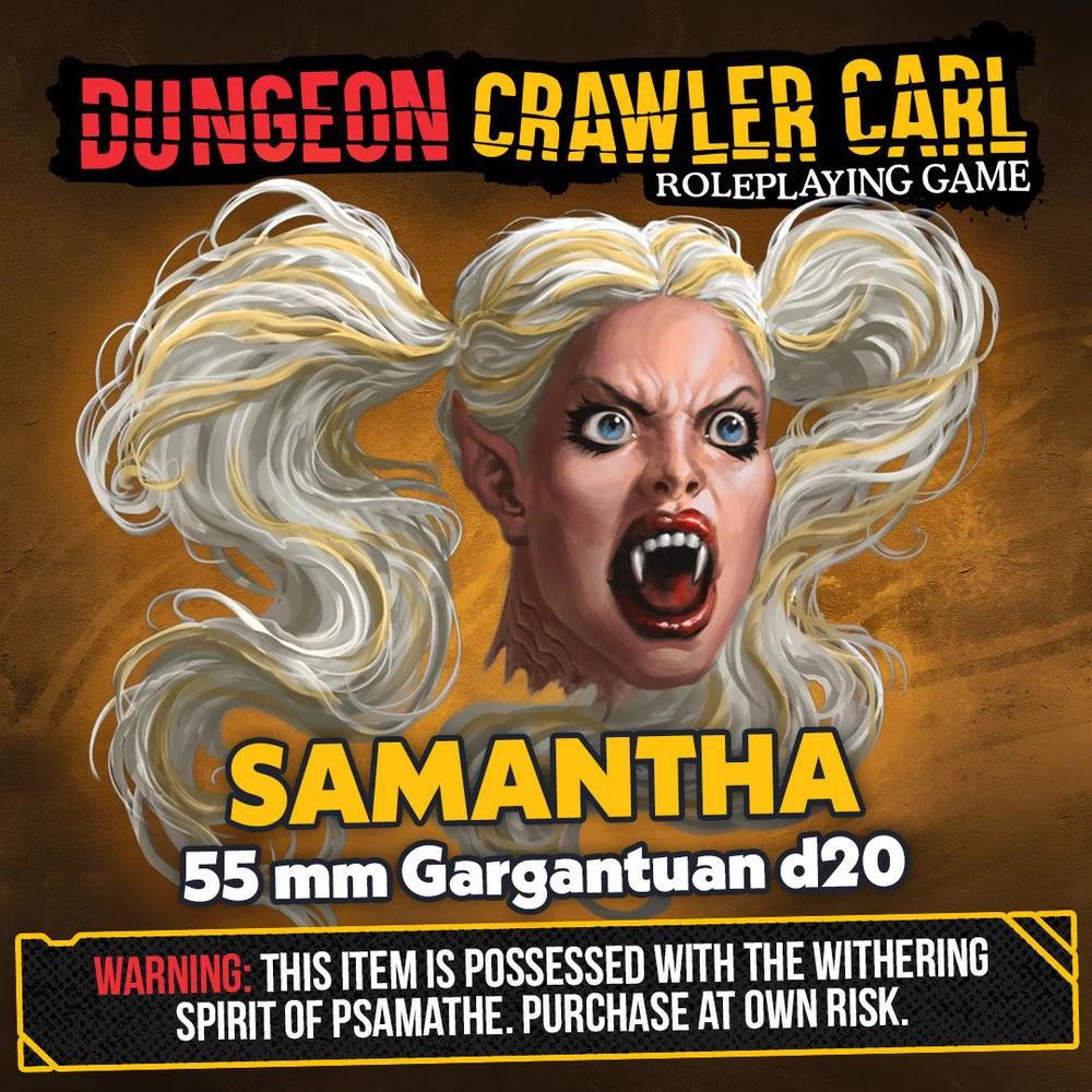 Dungeon Crawler Carl RPG: Samantha Oversized D20