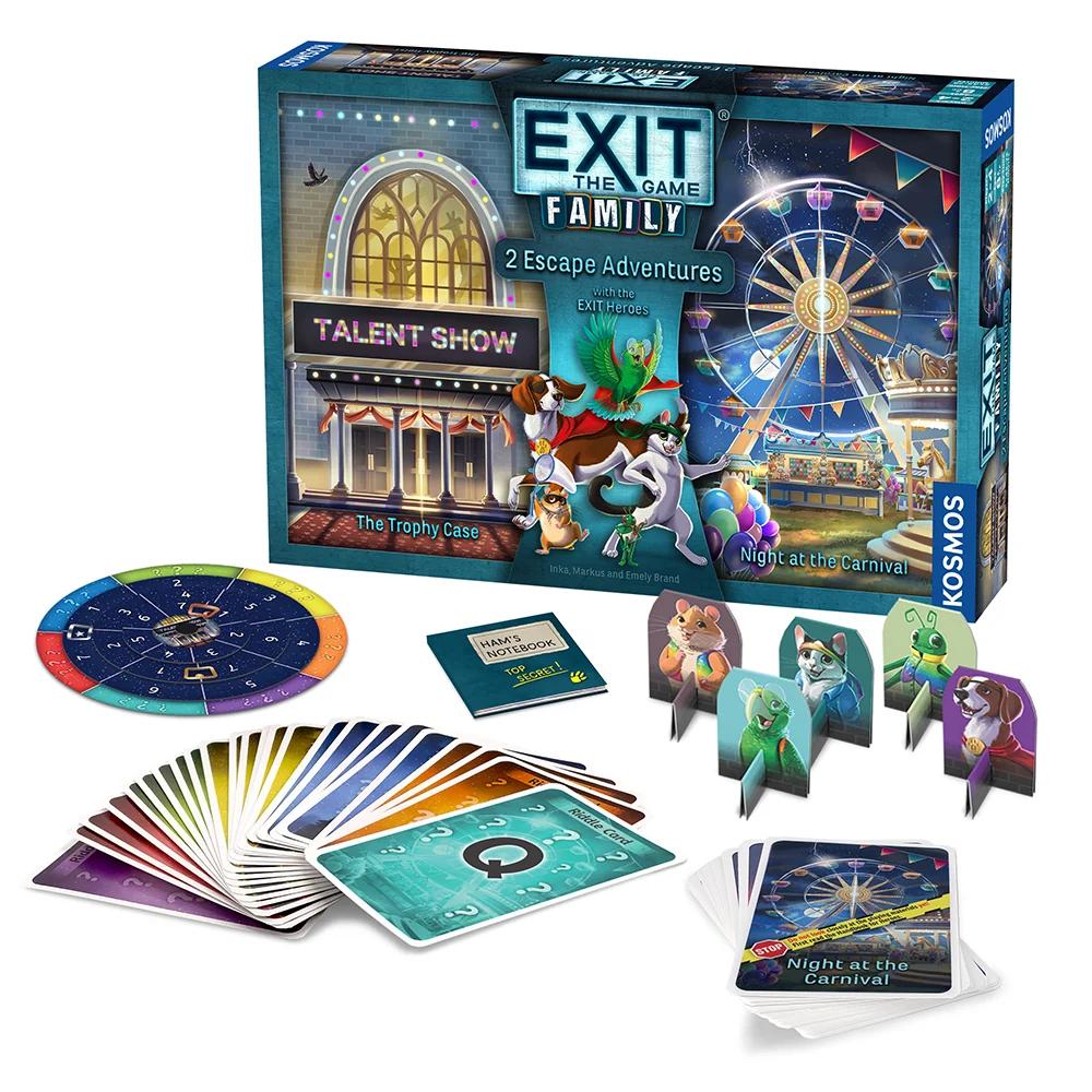 EXIT Card Game: Family Heroes: 2 Escape Adventures vol.2