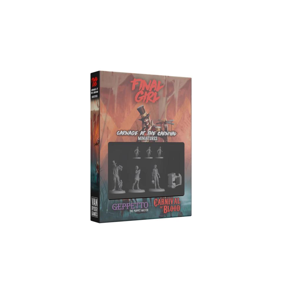 Final Girl Board Game: Carnage At The Carnival Miniatures