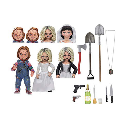 Chucky Ultimate Bride of Chucky chucky and Tiffany 2-pack 7 Inch Scale Action Figures