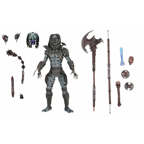 Predator 2 Warrior Predator Ultimate 7 Inch Scale Action Figure 30Th Anniversary Collection
