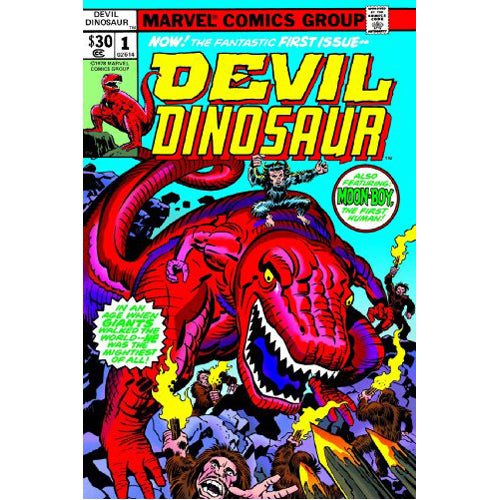 Devil Dinosaur by Jack Kirby (Hardback)