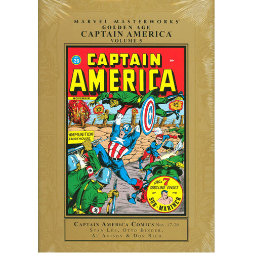 Marvel Masterworks: Golden Age Captain America - Volume 5 (Hardback)