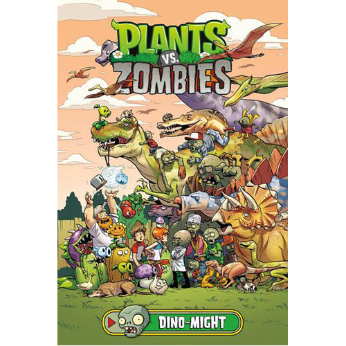 Plants vs. Zombies Volume 12: Dino-Might (Hardback)