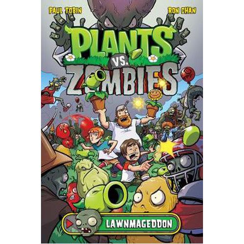 Plants vs. Zombies Volume 1: Lawnmageddon (Hardback)