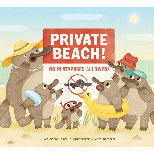 Private Beach: No Platypuses Allowed