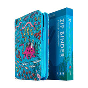 Vault X: Exo-Tec 4-Pocket Zip Binder Water: Osare