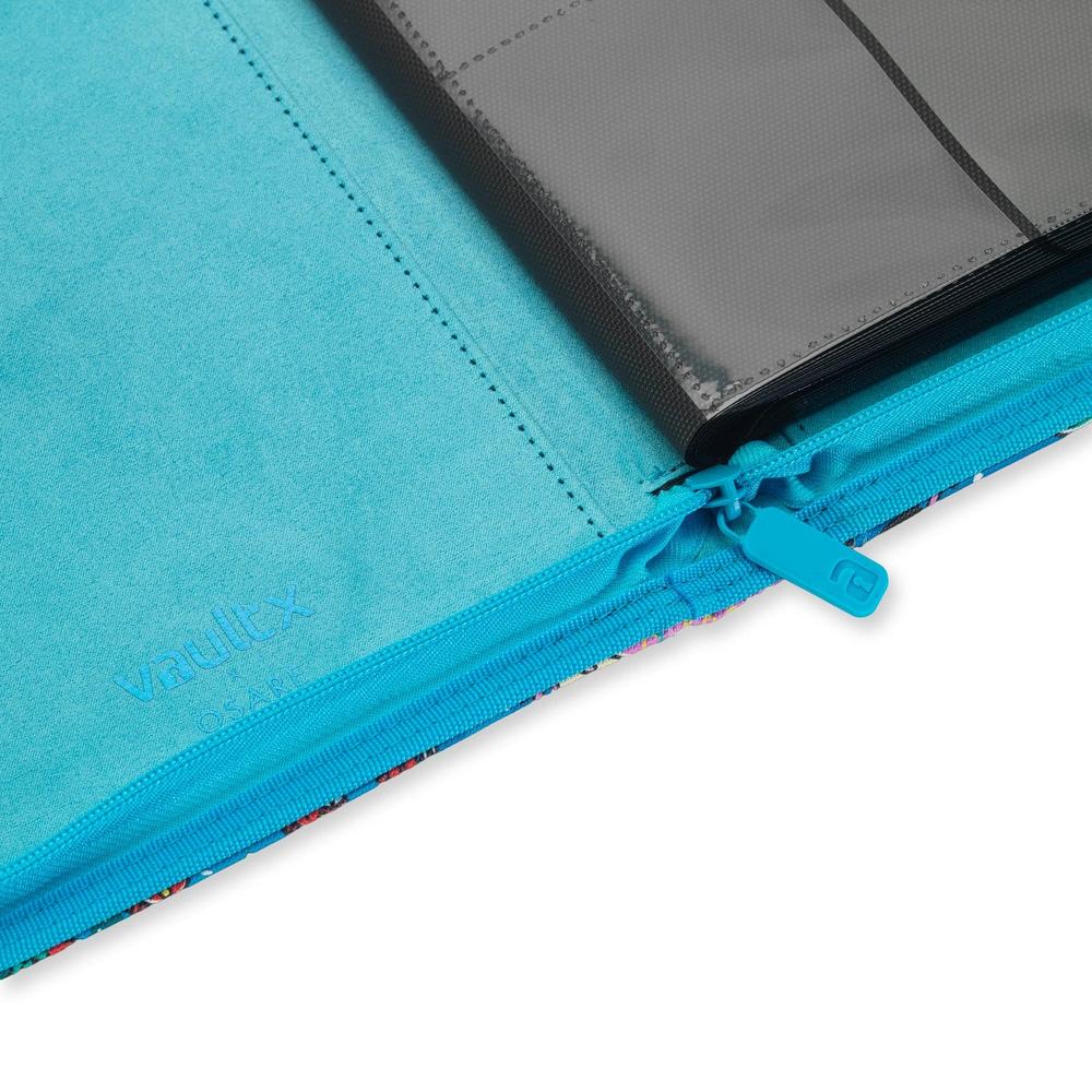 Vault X: Exo-Tec 4-Pocket Zip Binder Water: Osare