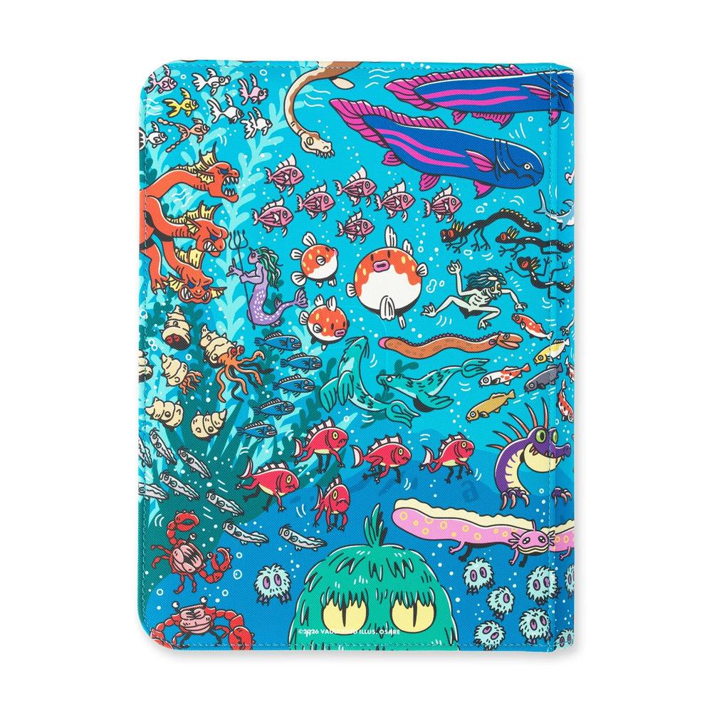 Vault X: Exo-Tec 9-Pocket Zip Binder Water: Osare